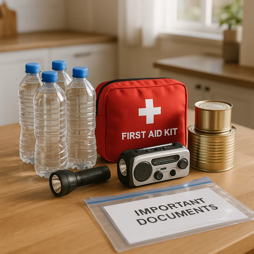 Everyday household preparedness supplies
